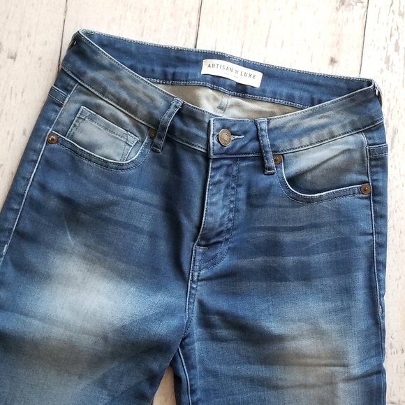 ANTHROPOLOGY ARTISAN DE LUXE Skinny Hi-Rise Jeans - Picture 5 of 8